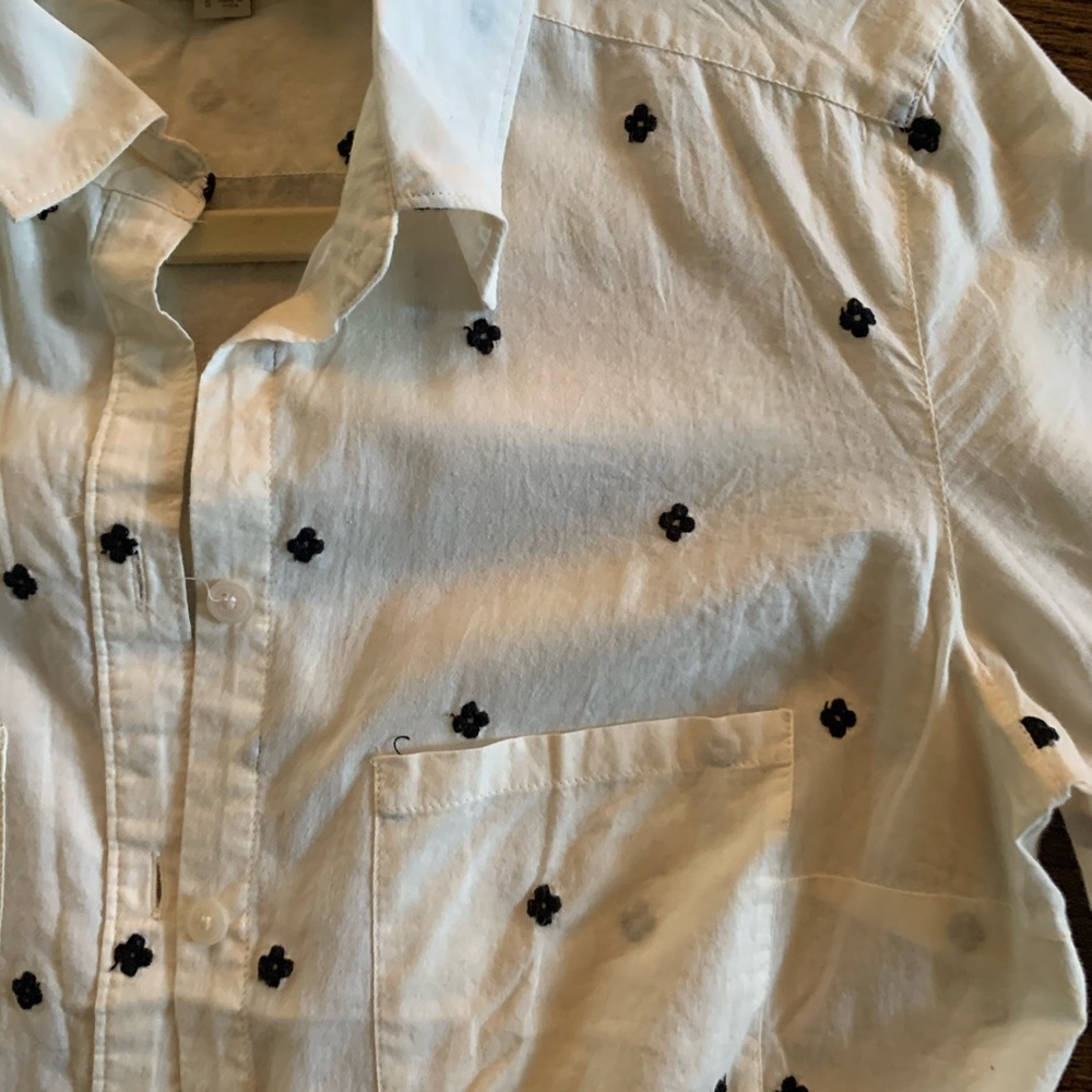 Loft Button Down Blouse. Size Small. - image 2